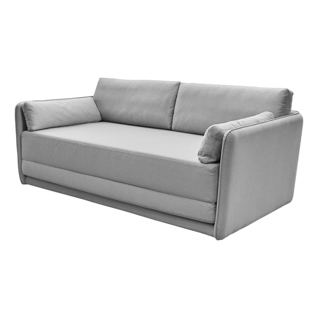 Greta 3 Seater Sofa Bed - Light Slate - 3