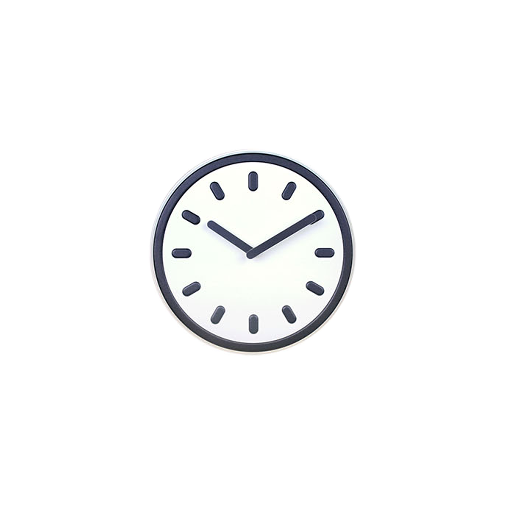 Fenice Wall Clock - Black