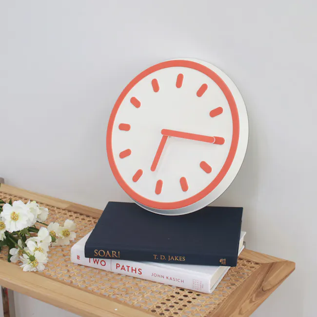 Fenice Wall Clock - Black - 3