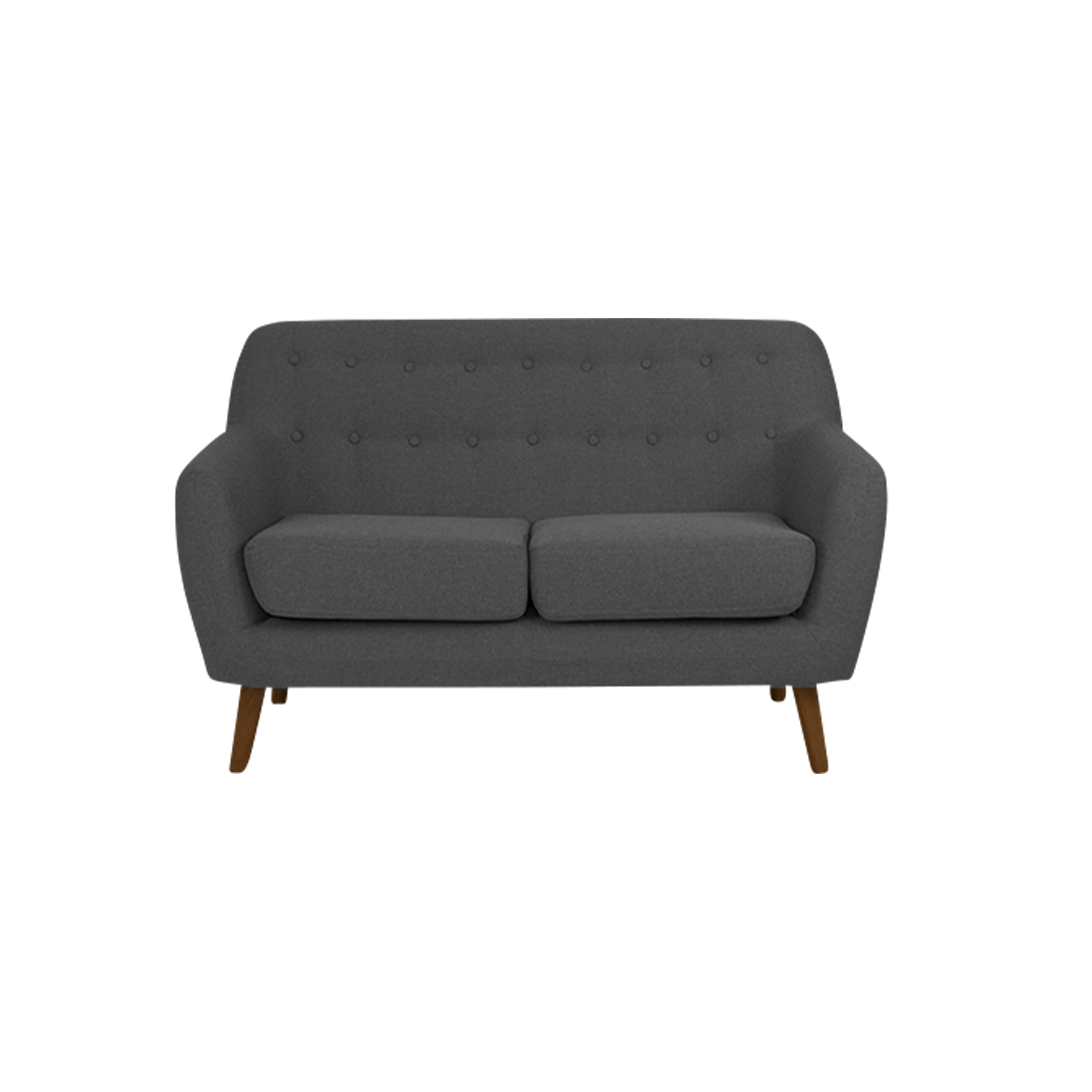 Emma 2 Seater Sofa - Raven