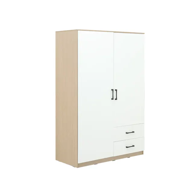 Fince 2 Door Wardrobe with 2 Drawers 1.2m - 9