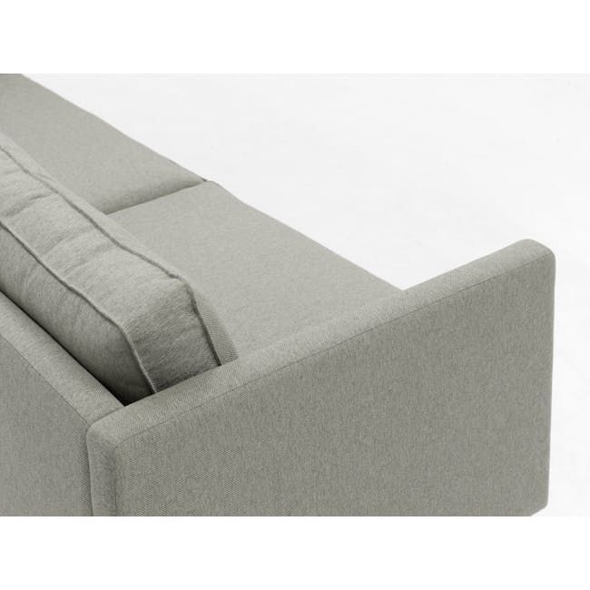 Rexton 3 Seater Sofa - Timberwolf (Fabric, Down Feathers) - 7