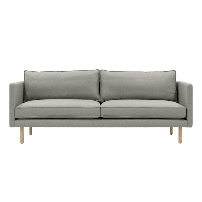Rexton 3 Seater Sofa - Timberwolf (Fabric, Down Feathers) - 0