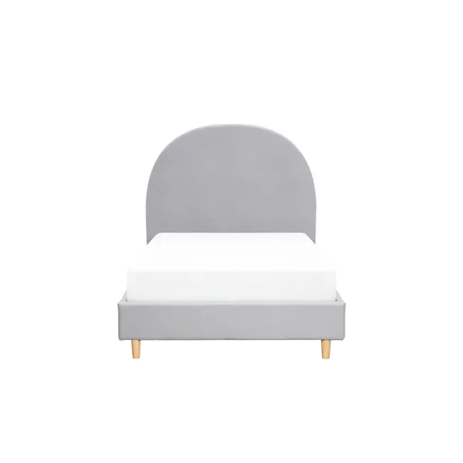 Aspen Single Bed - Light Grey (Pet Friendly) - 1