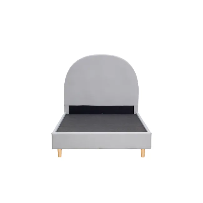 Aspen Single Bed - Light Grey (Pet Friendly) - 2