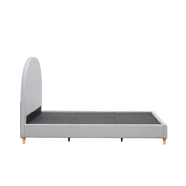 Aspen Single Bed - Light Grey (Pet Friendly) - 3