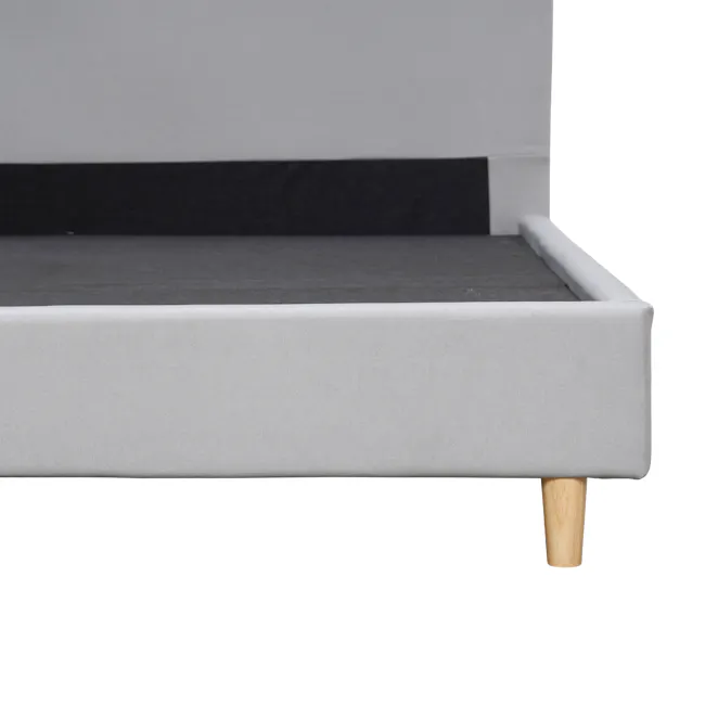 Aspen Single Bed - Light Grey (Pet Friendly) - 9