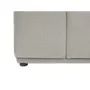 Milan 4 Seater Sofa with Ottoman - Ivory (Fabric) - 7