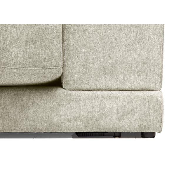 (As-is) Abby Chaise Lounge Sofa - Pearl - Left Arm Unit - 24