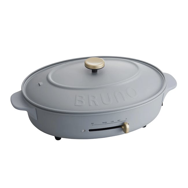 BRUNO Oval Hotplate - Blue Grey - 0
