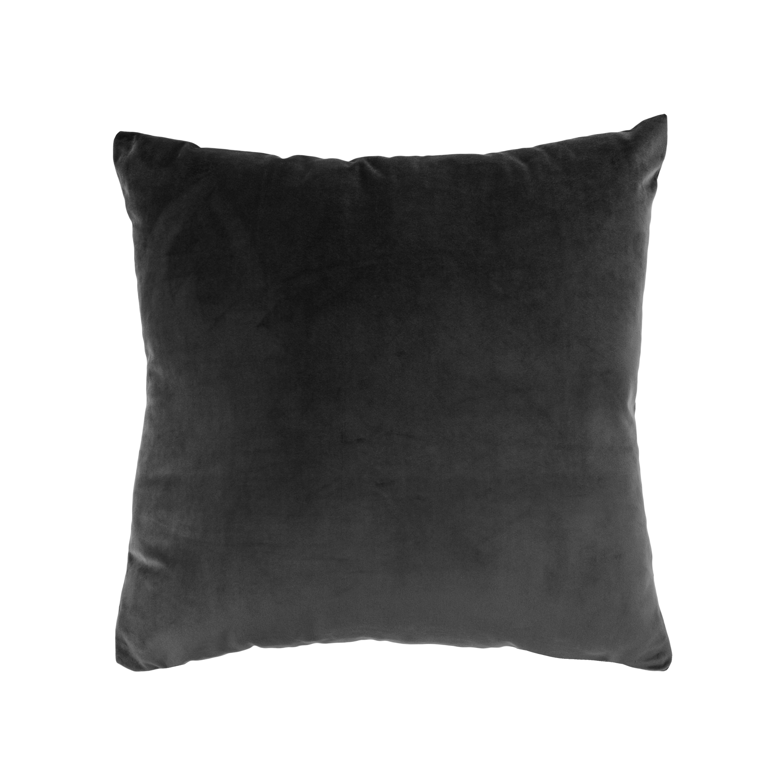 Alyssa Velvet Cushion - Grey