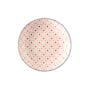Table Matters Crisscross Red Coupe Plate - 0