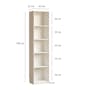 Arden Bookshelf 0.45m - 4
