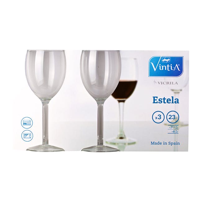 Estela Wine Glass (Set of 3) - 3
