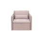 Ryden Sofa Bed - Dusty Pink - 0