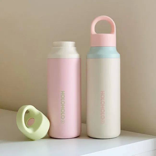 HOLOHOLO Click Cup 600ml - Pink - 3