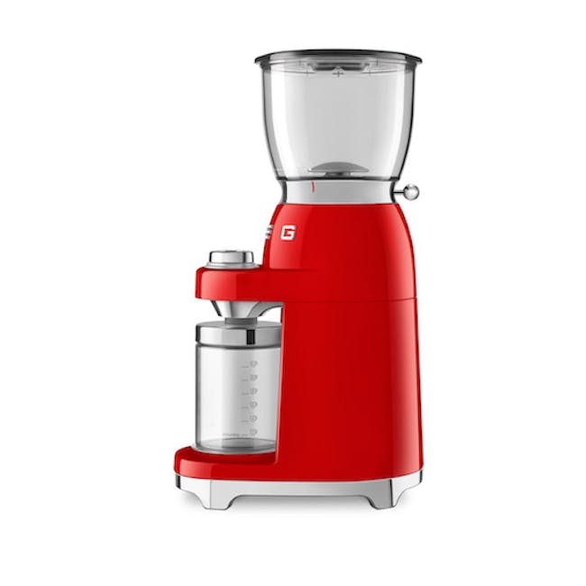 SMEG Coffee Grinder - Red - 3