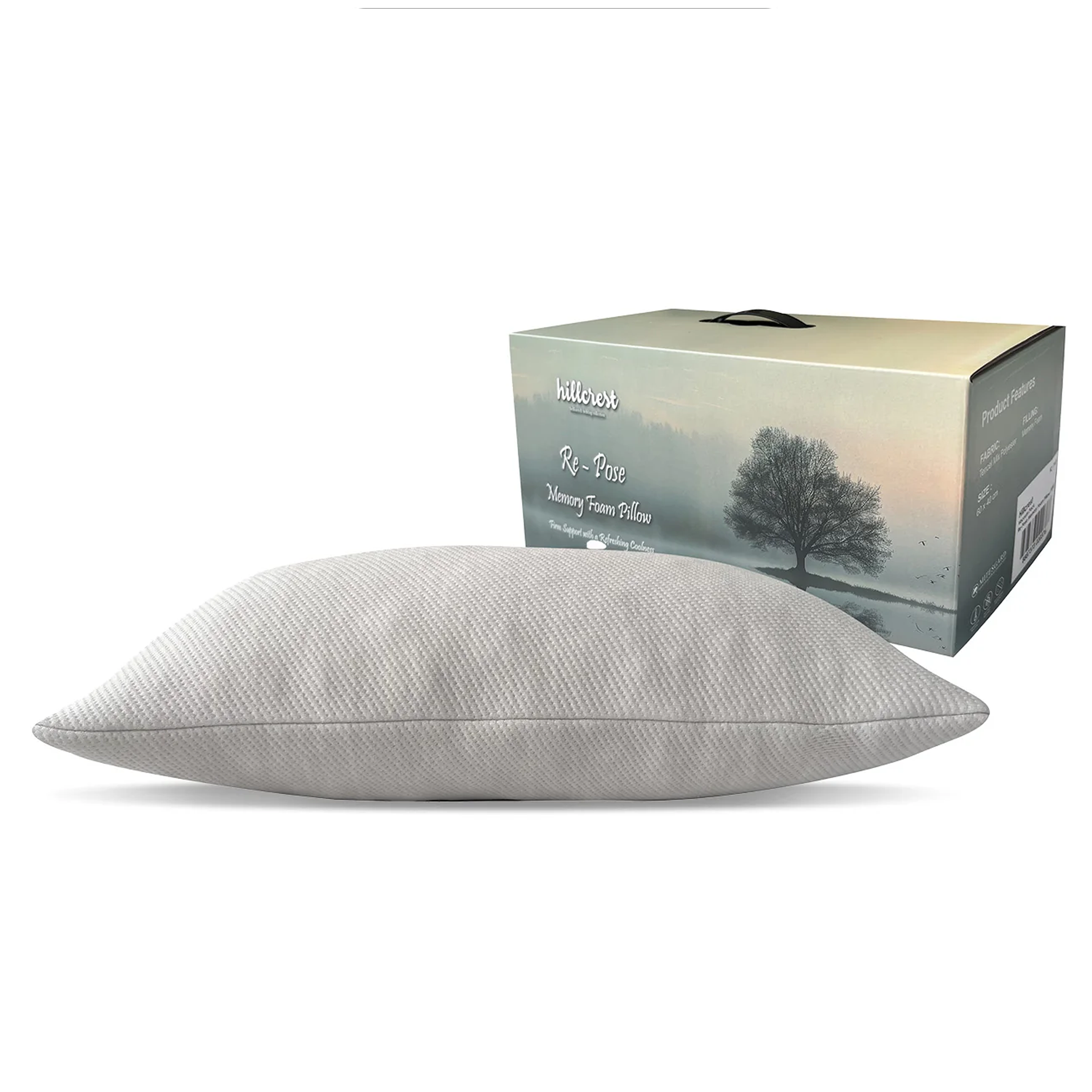 Hillcrest ComfyLux Tencel Memory Foam Pillow