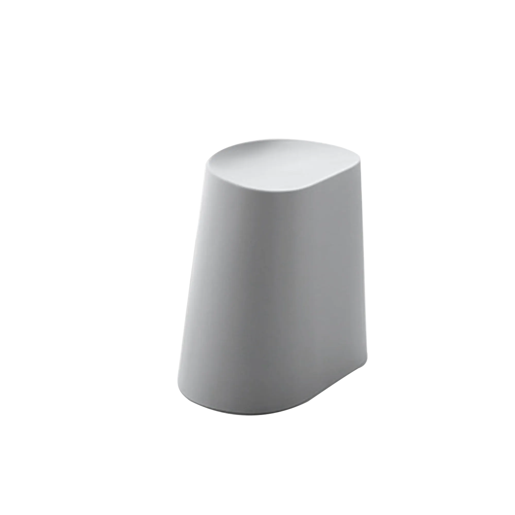 Poly Stackable Stool / Side Table - Grey