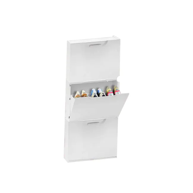 Linea Unika Shoe Rack Stackable Modular - White - 3