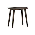 Auna Solid Wood Stool - Smoked Oak