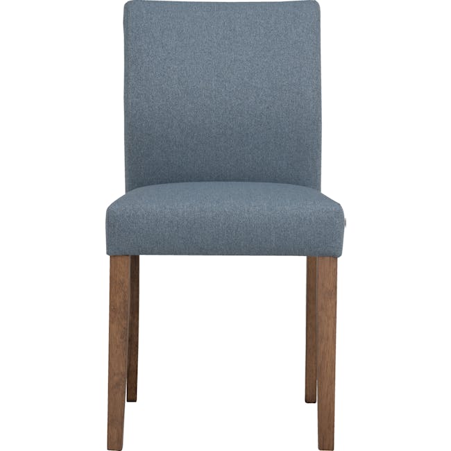Ladee Dining Chair - Cocoa, Steel Blue - 3