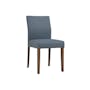Ladee Dining Chair - Cocoa, Steel Blue - 0