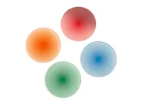 Gradient Round Acrylic Coasters (Set of 4)