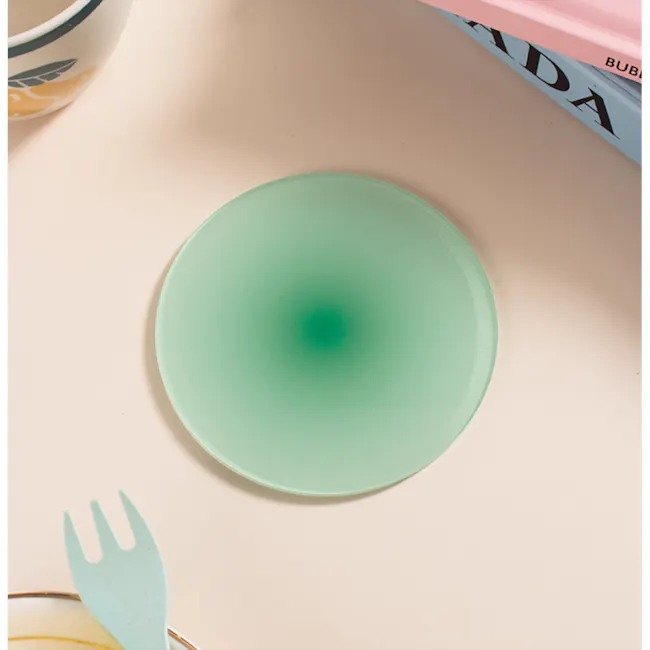 Gradient Round Acrylic Coasters (Set of 4) - 8