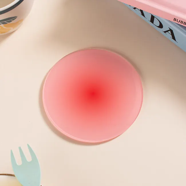 Gradient Round Acrylic Coasters (Set of 4) - 5