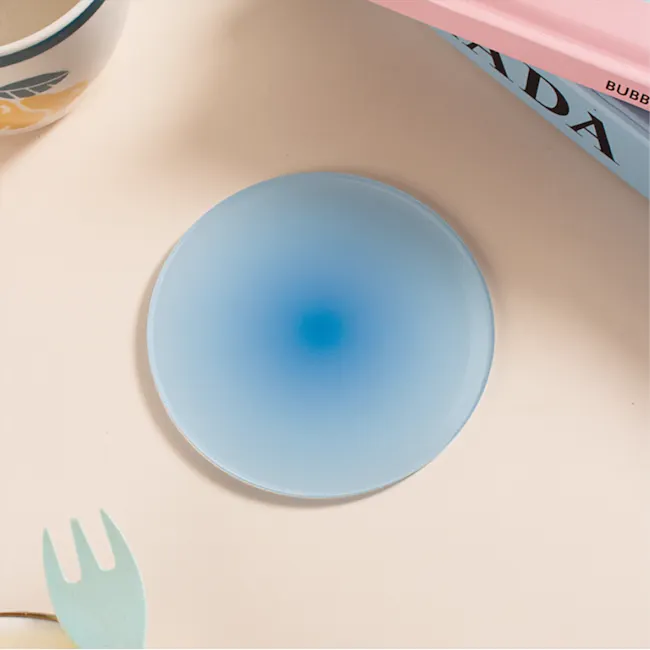 Gradient Round Acrylic Coasters (Set of 4) - 7