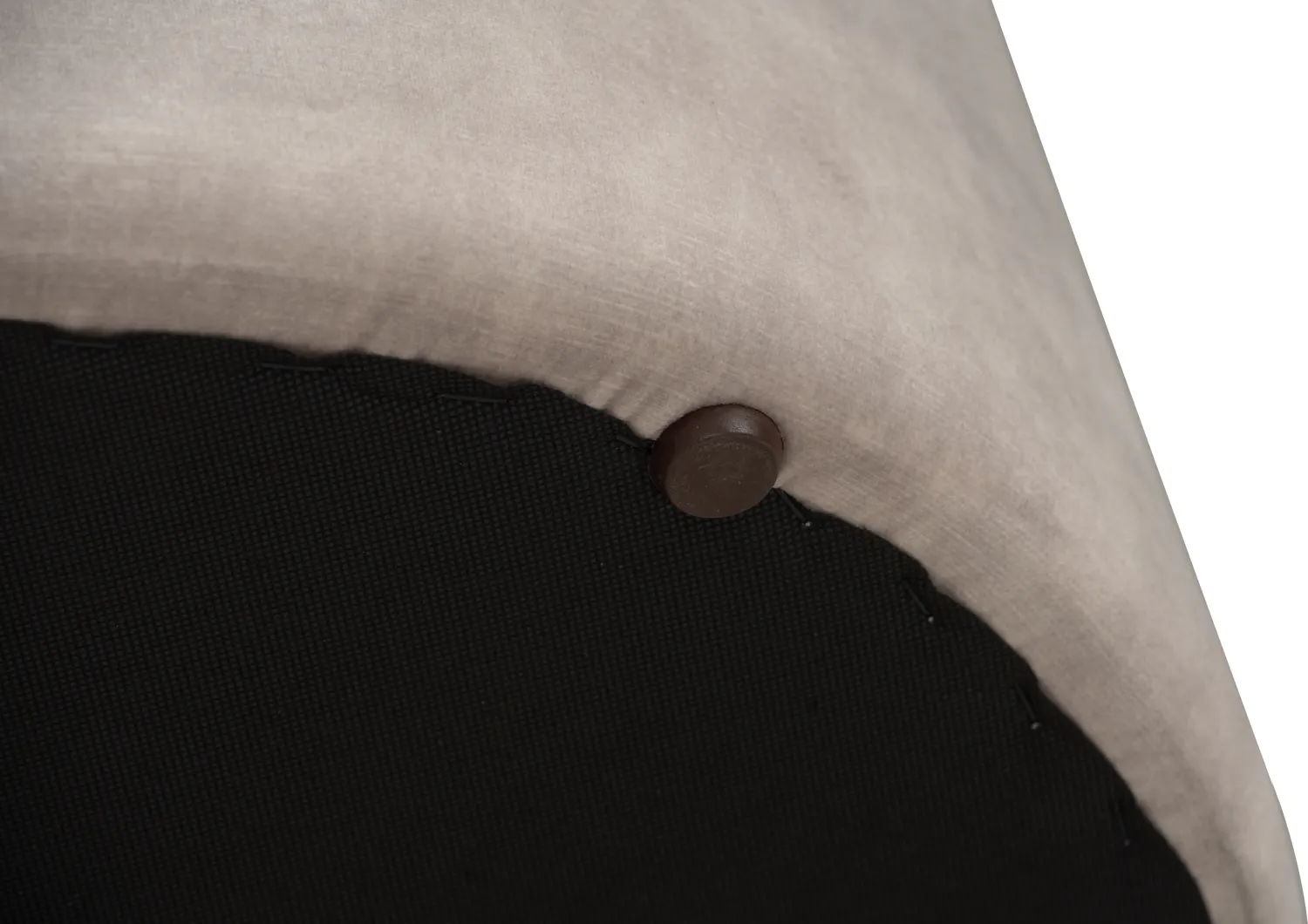 Omni Pouf - Beige - Small (Velvet) - 9 - Fabric, button, texture, fabric texture, fabric surface, fabric pattern, fabric