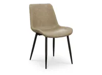 (As-is) Herman Dining Chair - Light Taupe (Faux Leather) - 1