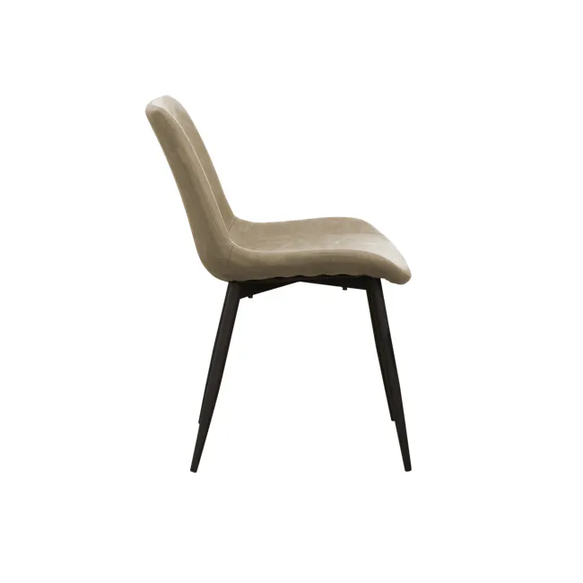 (As-is) Herman Dining Chair - Light Taupe (Faux Leather) - 1 - 7