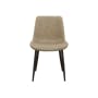 Herman Dining Chair - Light Taupe (Faux Leather) - 3