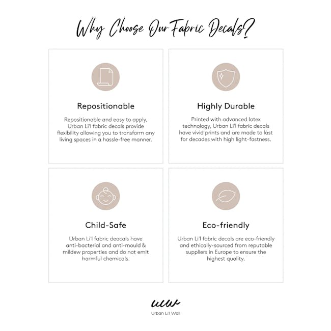 Urban Li'l Woodland Wonder Fabric Decal - 5