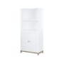 Flo Tall Shelf Storage Cabinet - Snow - 3
