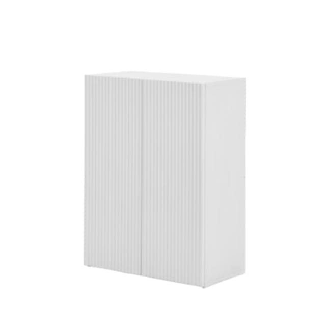 Heidi Tall Cabinet 0.8m - White - 0