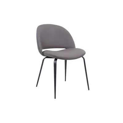 Polar Dining Chair - Taupe (Faux Leather)