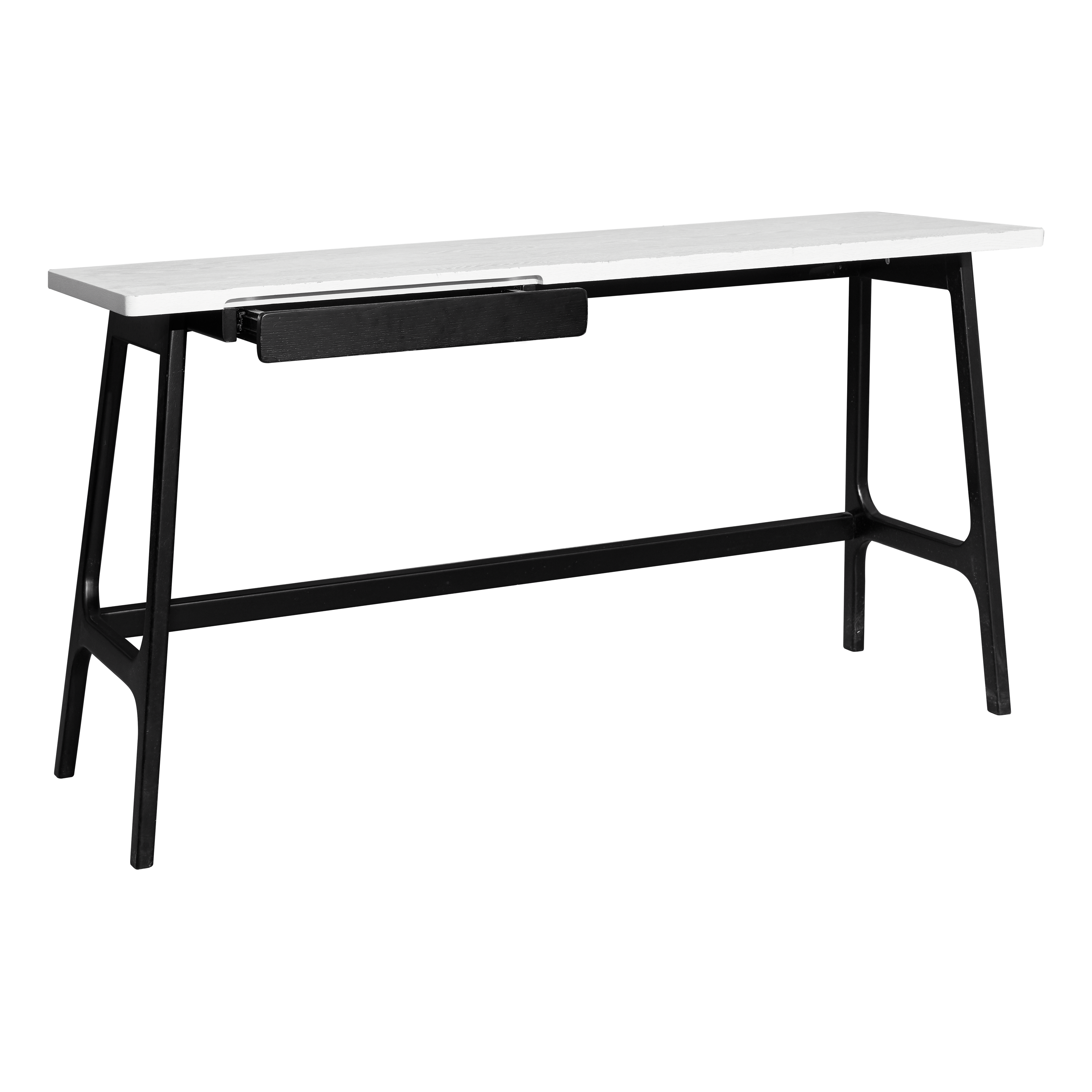 Morey Study Table 1.4m Natural, Penny Brown, HV Modern Study Tables