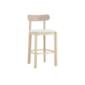 Claire Counter Chair - Cream White