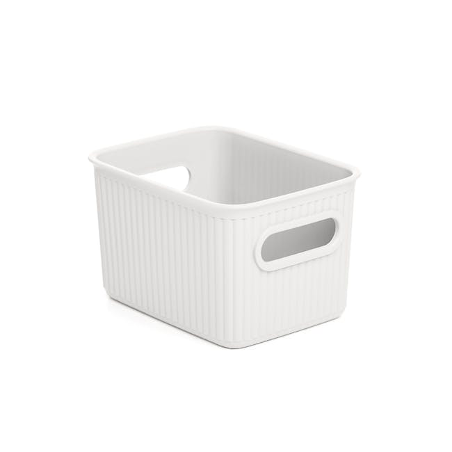 Tatay Organizer Storage Basket - White (4 Sizes) - 5L - 9