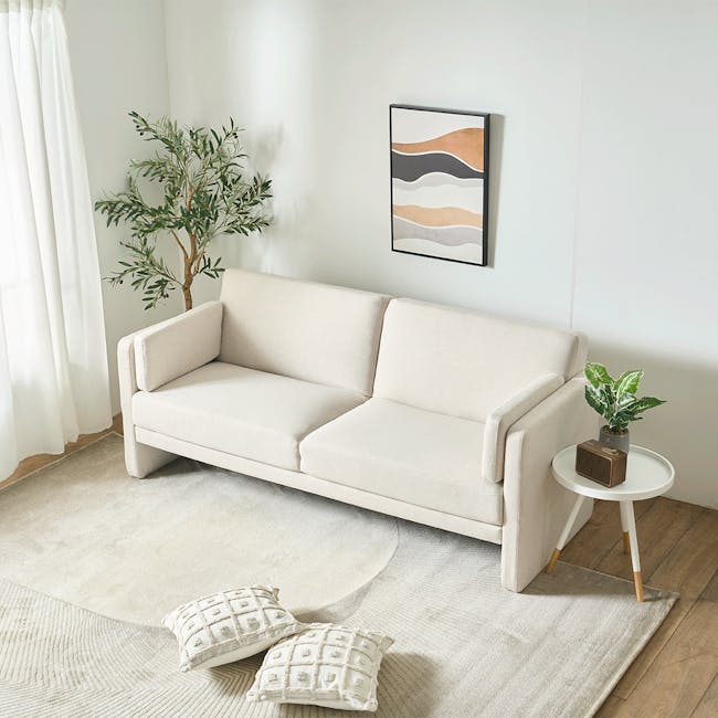 Landon 3 Seater Sofa Bed - Charcoal Grey - 2