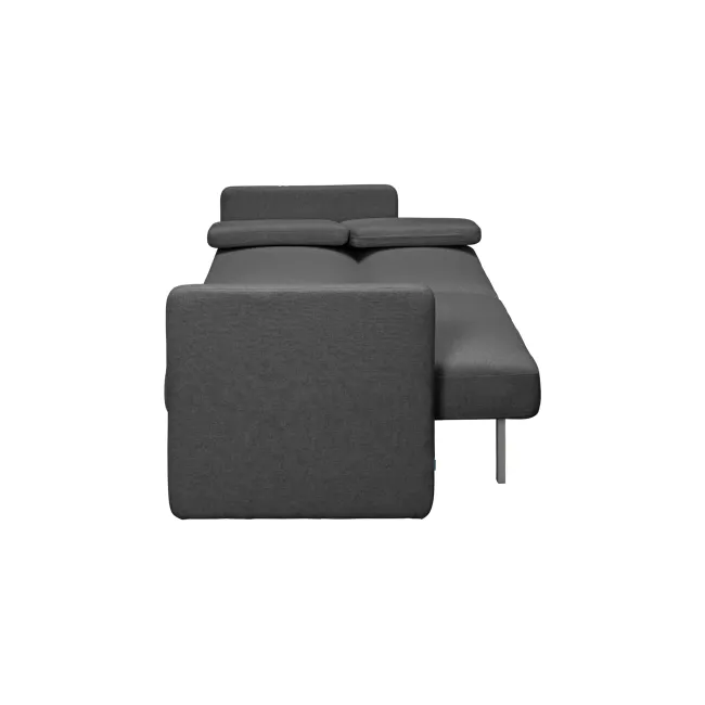Landon 3 Seater Sofa Bed - Charcoal Grey - 7