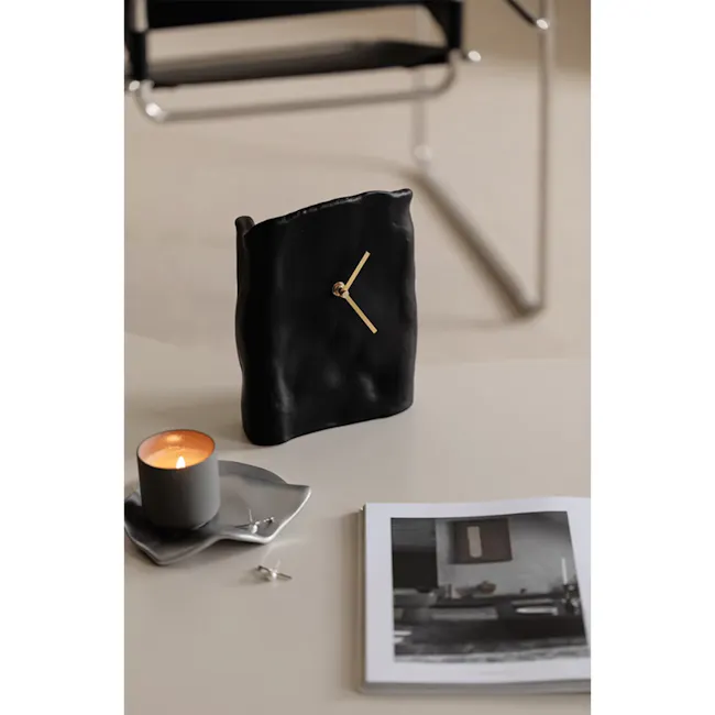 Gasella Clock - Black - 2