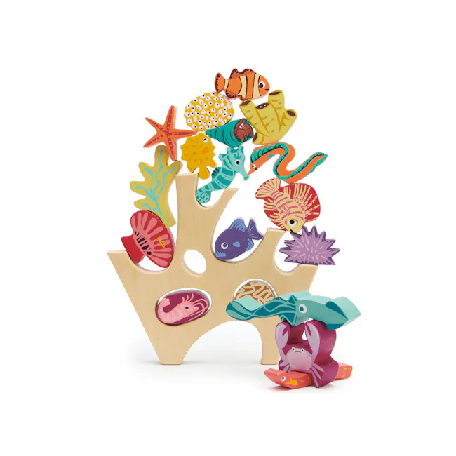 Tender Leaf Toys Stacking Coral Reef - 7