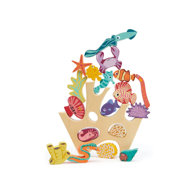 Tender Leaf Toys Stacking Coral Reef - 8