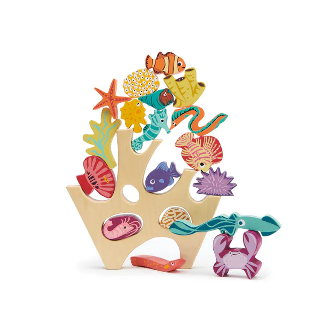 Tender Leaf Toys Stacking Coral Reef - 1