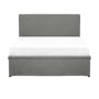 Arthur Queen Storage Bed - Urban Grey (Fabric) - 0