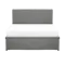 Arthur Queen Storage Bed - Urban Grey (Fabric)